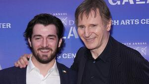 Daniel Neeson und sein Vater Liam Neeson Ende 2024 in New York City.