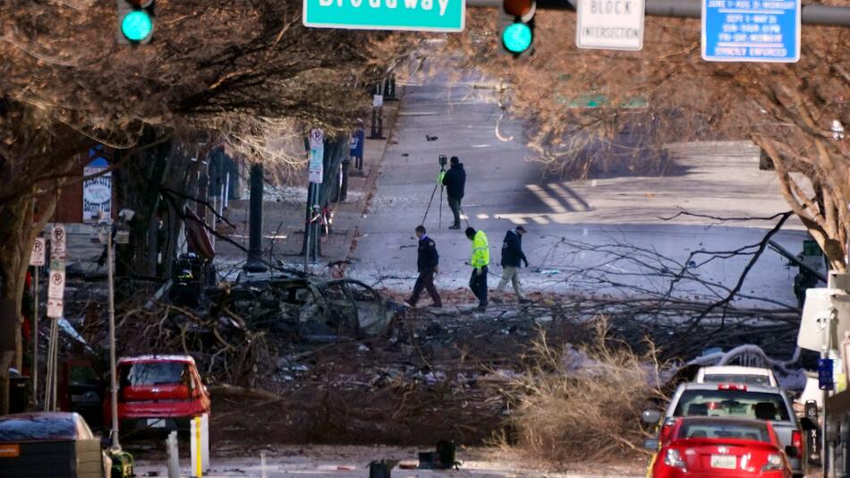 Nach der Explosion in Nashville