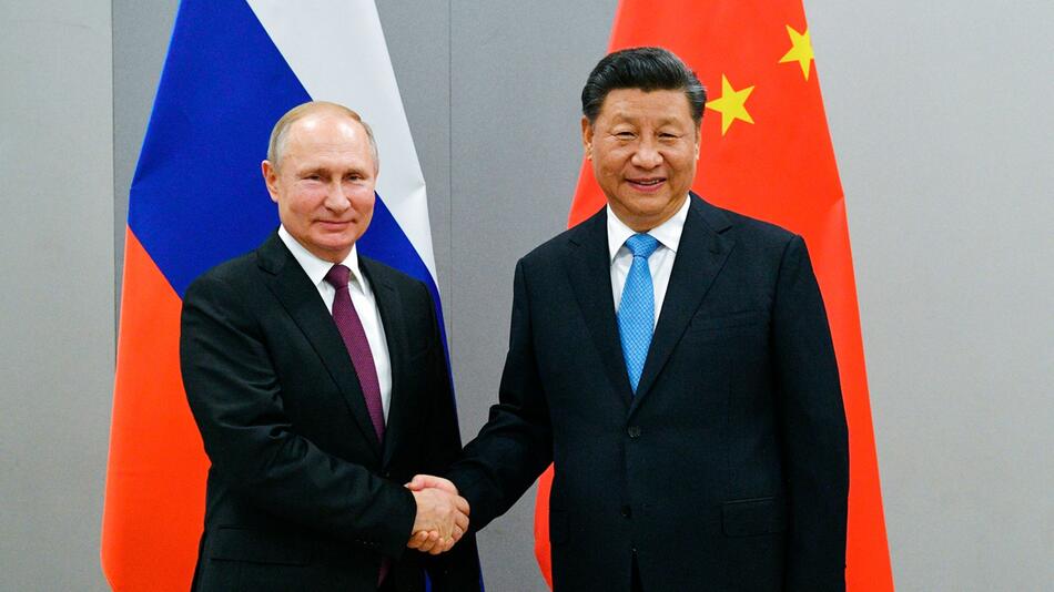 Wladimir Putin trifft Xi Jinping