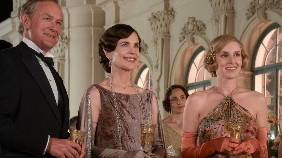 Die Crawleys kehren ein letztes Mal zurück (Szene aus "Downton Abbey II: Eine neue Ära").