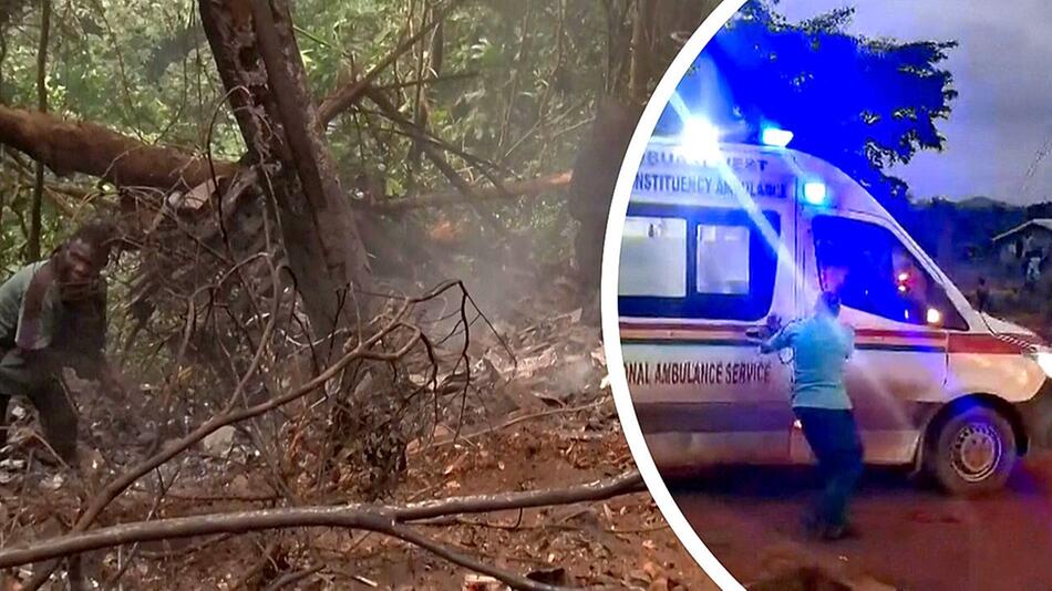 Helikopterabsturz in Ghana: Verteidigungs- und Umweltminister unter den Toten