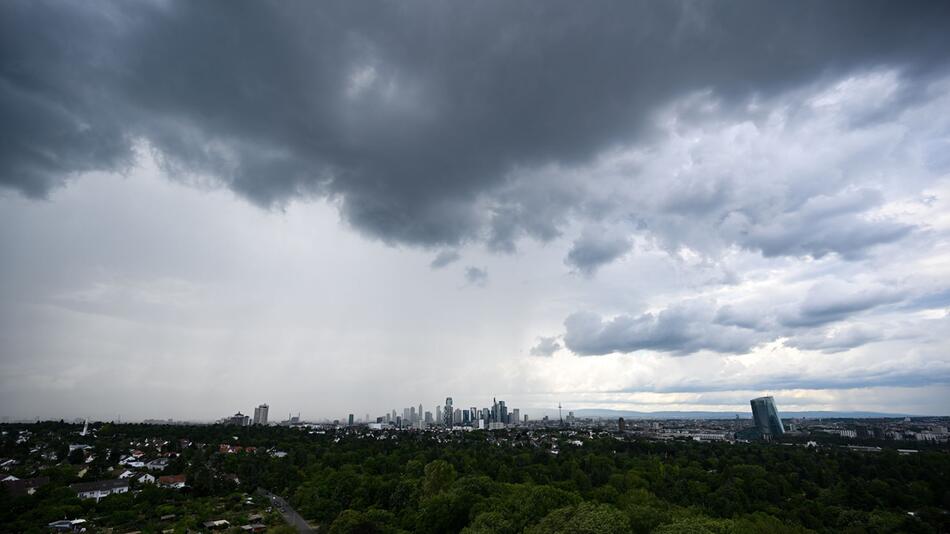 Regenwetter in Frankfurt am Main