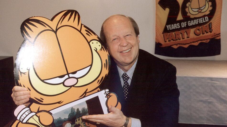Kater Garfield und Jim Davis