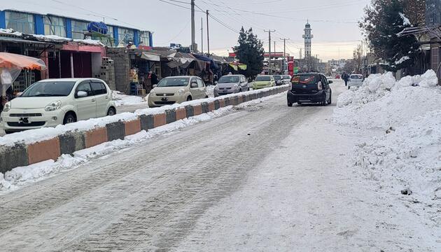 Winterwetter in Afghanistan