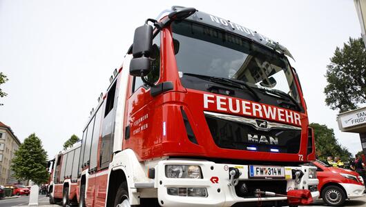 Feuerwehr im Großeinsatz