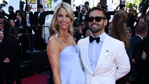 Im Mai zeigte Vogue Williams ihren Babybauch an der Seite ihres Mannes Spencer Matthews in Cannes.