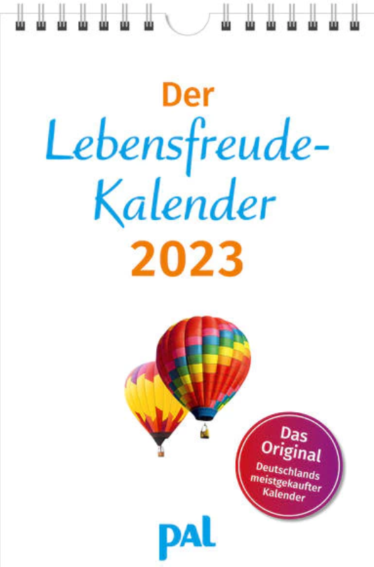 Wandkalender für 2023.