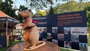 Statue für weltbekannte Minensuch-Ratte Magawa