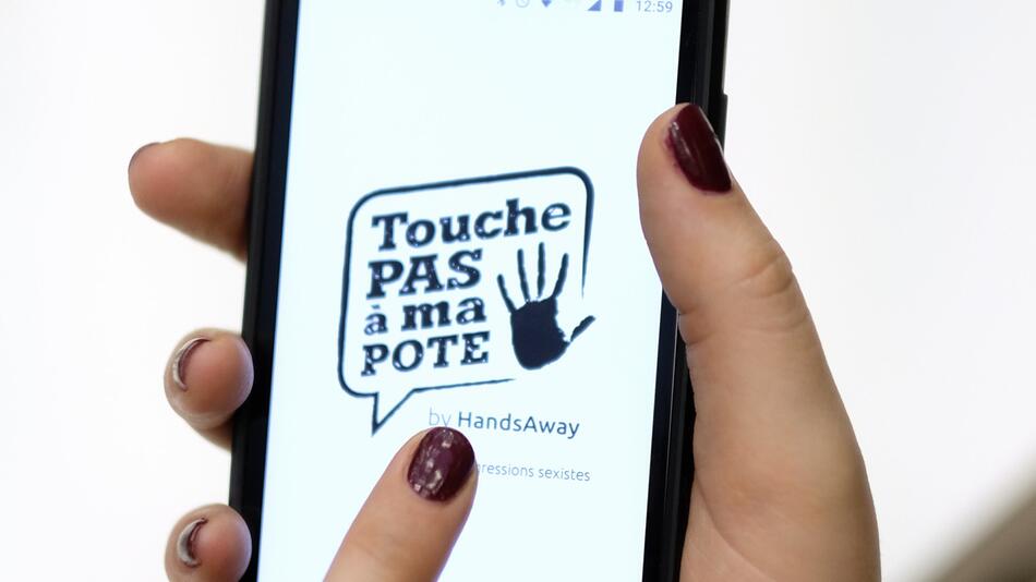 Belgische App «Touche pas a ma pote»