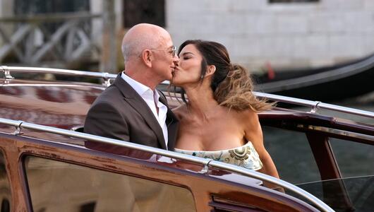 Vor der Bezos-Hochzeit in Venedig