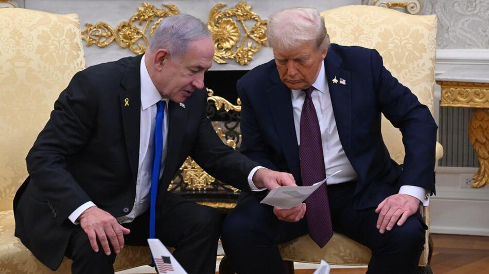 Benjamin Netanjahu und Donald Trump