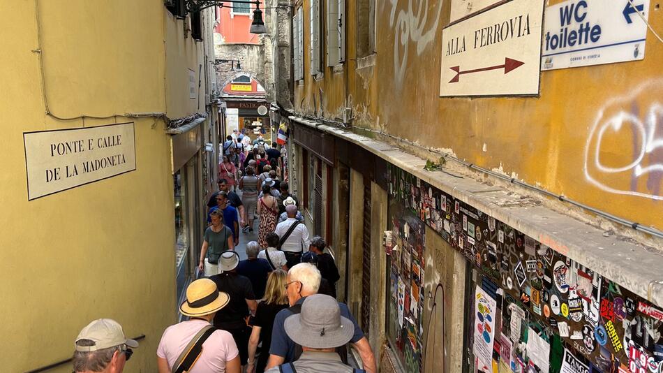 Gasse in Venedig