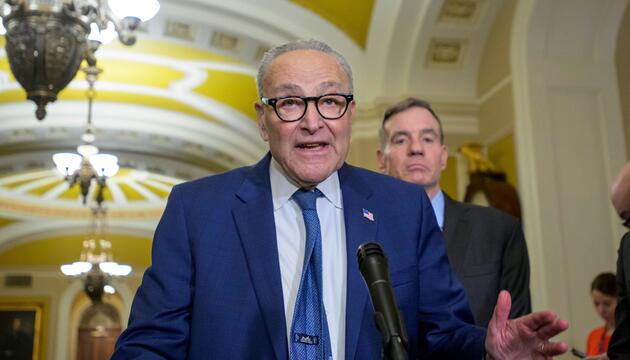 Der demokratische Minderheitsführer im Senat, Chuck Schumer