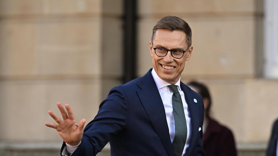 Finnlands Präsident Alexander Stubb