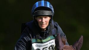 Zara Tindall bei einem Reitturnier im April 2025.