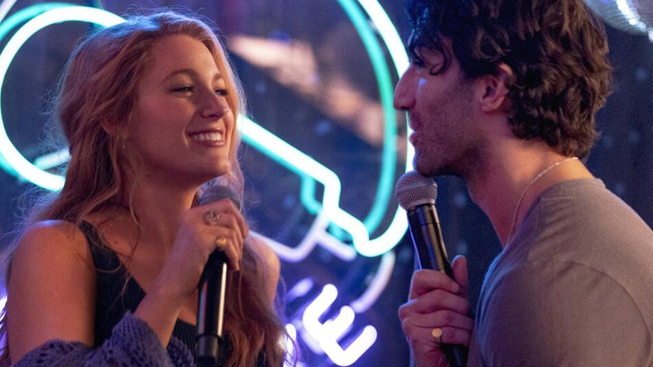 Die Streitparteien Blake Lively und Justin Baldoni in einer Szene aus "Nur noch ein einziges Mal".