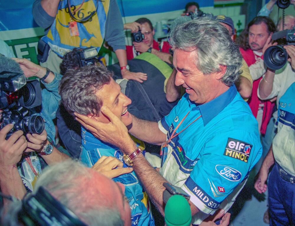 Michael Schumacher und Flavio Briatore