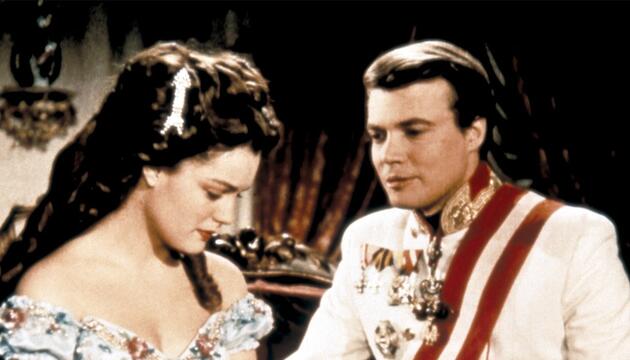 Romy Schneider und Karlheinz Böhm in "Sissi".