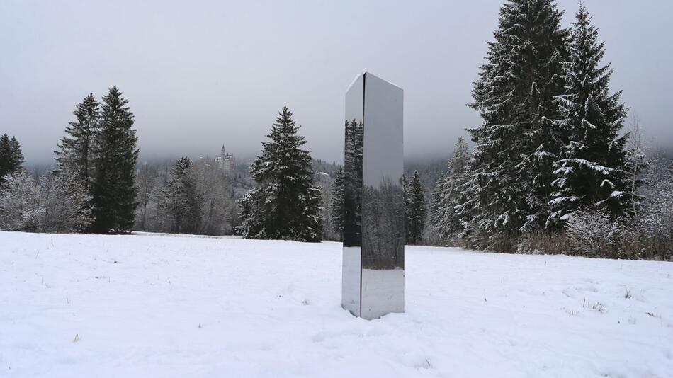 Rätselhafter Monolith nahe Neuschwanstein entdeckt