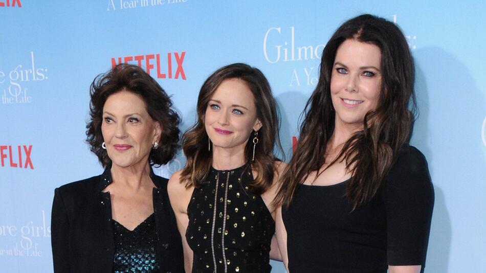 "Gilmore Girls" lief erstmals im Oktober 2000. Lauren Graham (r.) und Alexis Bledel waren die ...