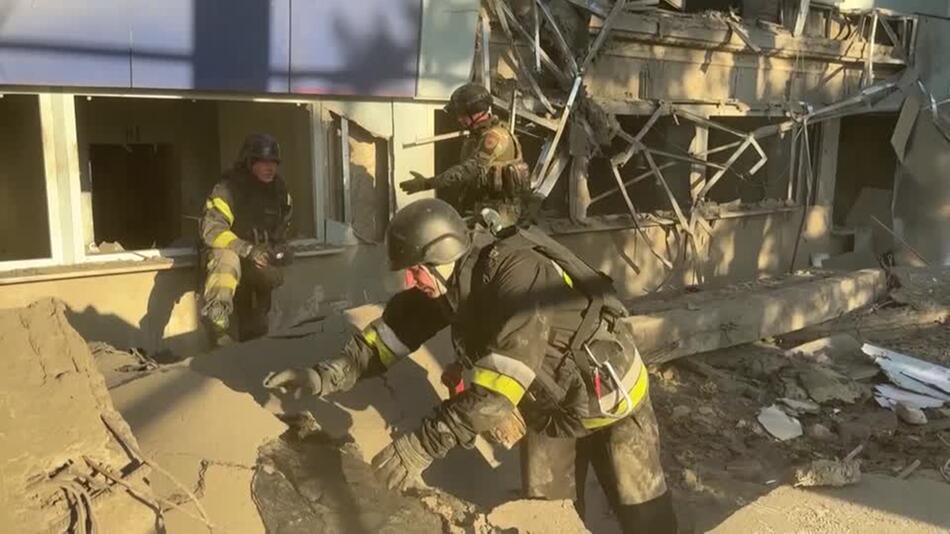 Ukraine: Verletzte nach russischem Angriff auf Saporischschja