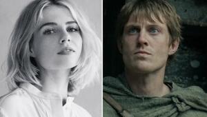 Lucy Boynton neben Peter Claffey in "A Knight of the Seven Kingdoms".