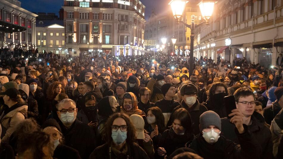 Nawalny-Proteste in Russland