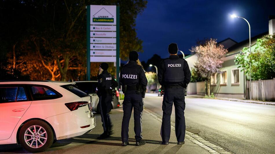 Polizei-Großeinsatz in Zistersdorf