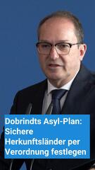 Dobrindts Asyl-Plan: Sichere Herkunftsländer bald per Verordnung festlegen?