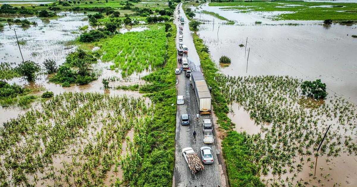 Mosambik : Hunderttausende von Hochwasser betroffen