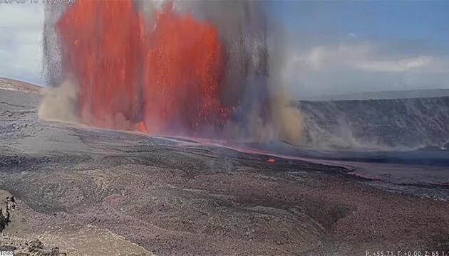Hawaii-Vulkan spuckt wieder Lava
