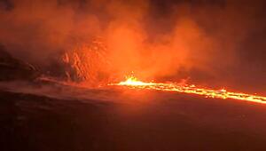 Glühendes Schauspiel: Lava läuft am Kilauea über