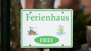 Schild eines Ferienhauses
