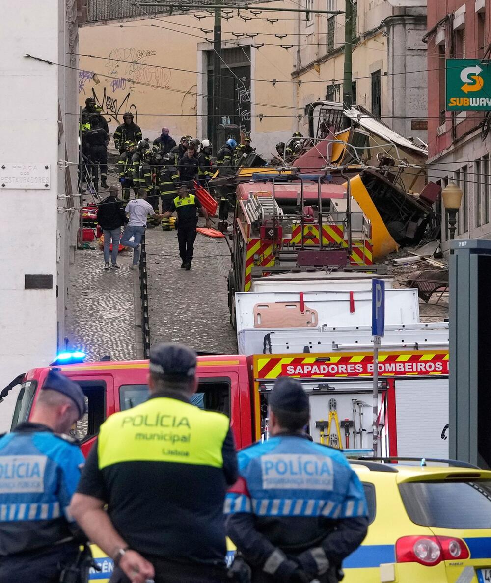 Standseilbahn-Unfall in Lissabon