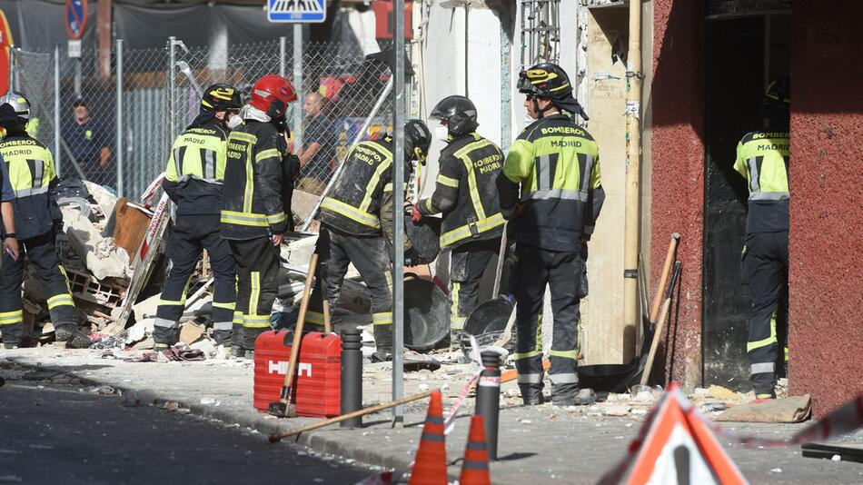 Explosion in Madrid