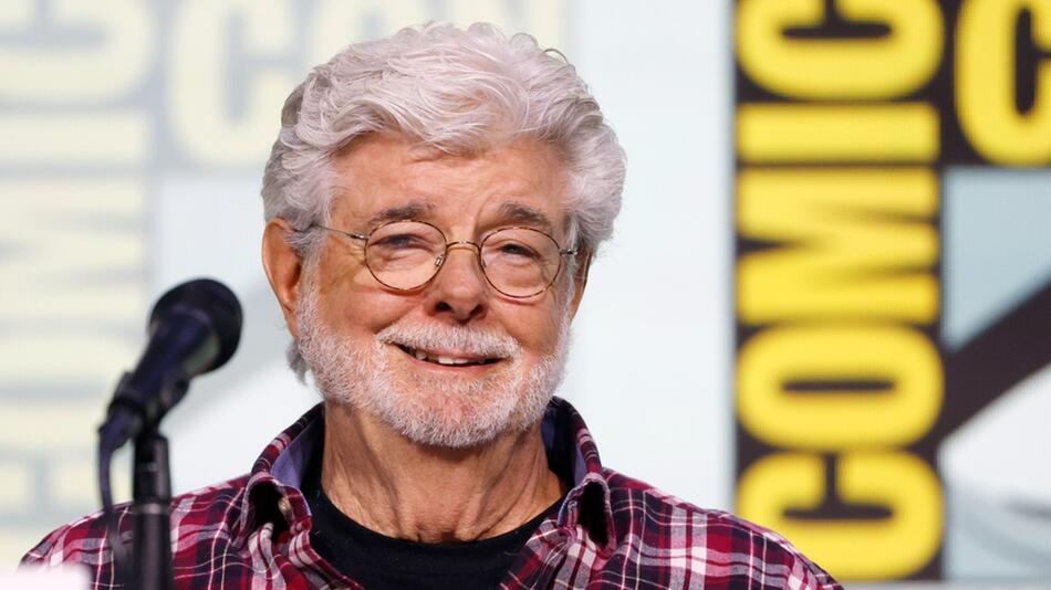 George Lucas zeigte sich erstmals auf der Comic-Con in San Diego.