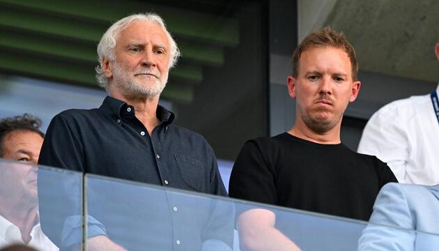 Rudi Völler und Julian Nagelsmann