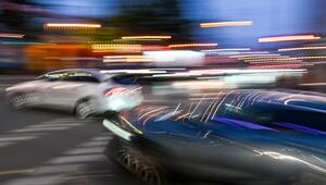 Verkehr auf einer Kreuzung