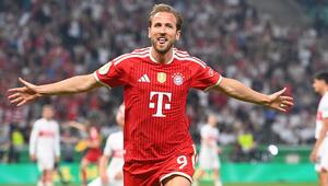 Harry Kane nach seinem Tor gegen den VfB Stuttgart.