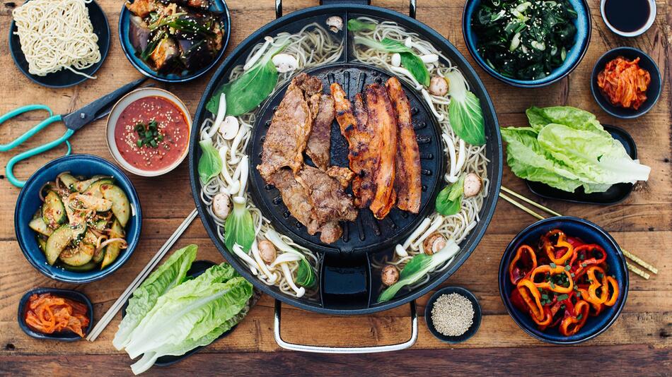 Koreanische Küche - Hotpot