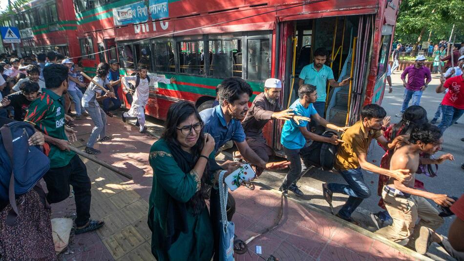 Studentenproteste in Bangladesch