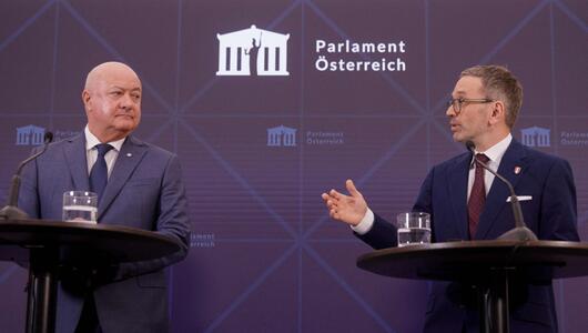 ÖVP-Chef Stocker und FPÖ-Chef Kickl offenbar in schwierigen Gesprächen