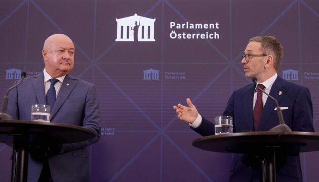 ÖVP-Chef Stocker und FPÖ-Chef Kickl offenbar in schwierigen Gesprächen