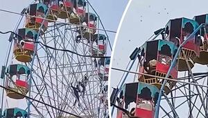 Passagiere klettern aus Gondeln: Bienen attackieren Riesenrad
