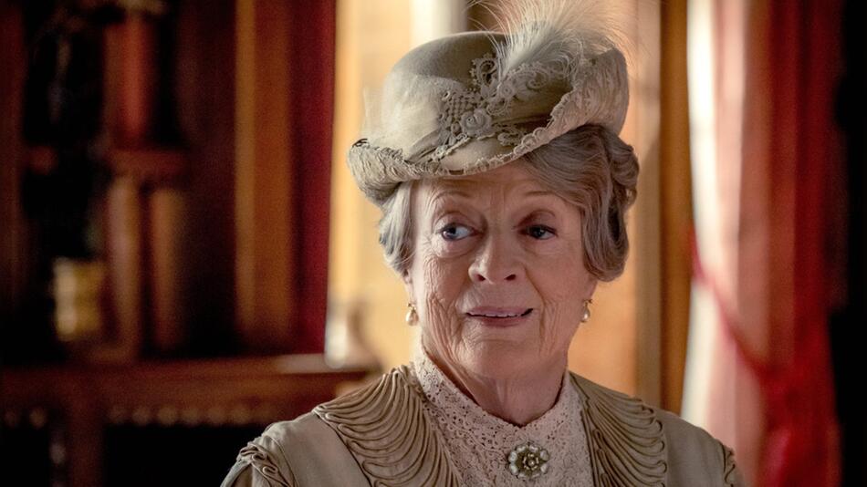 Maggie Smith in einer ihrer berühmtesten Rollen, der Violet Crawley in "Downton Abbey".