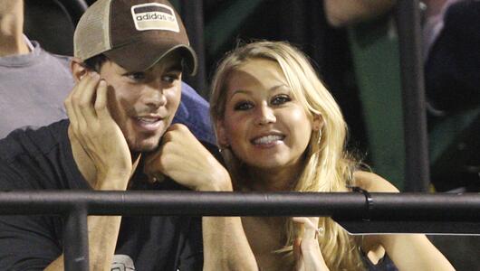 Enrique Iglesias und Anna Kournikova