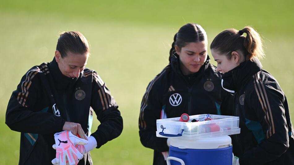 Training Frauen-Nationalmannschaft in Frankfurt am Main