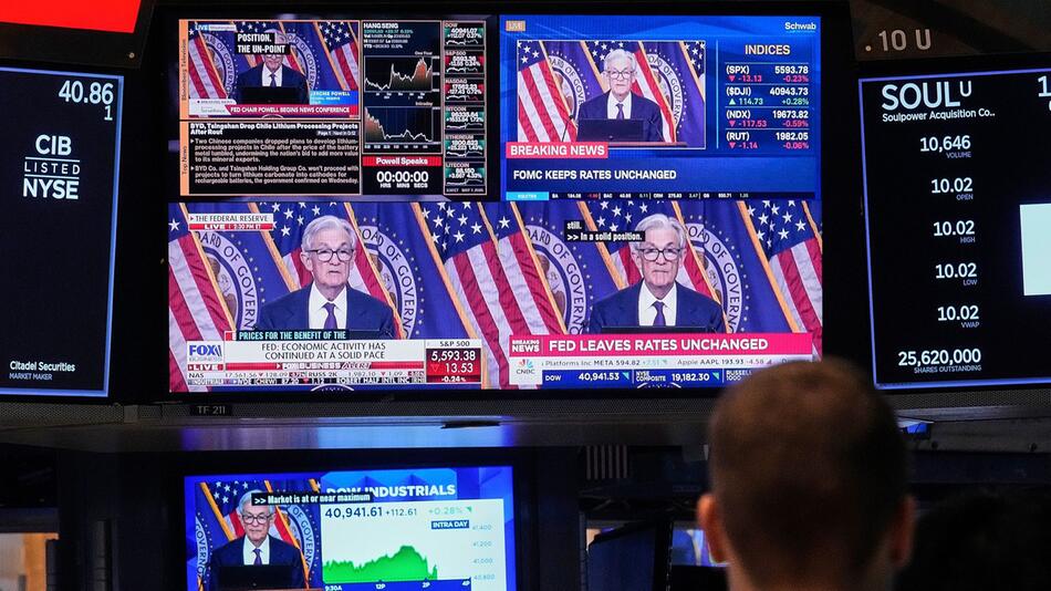 US-Notenbank Fed belässt Leitzins erneut auf hohem Niveau