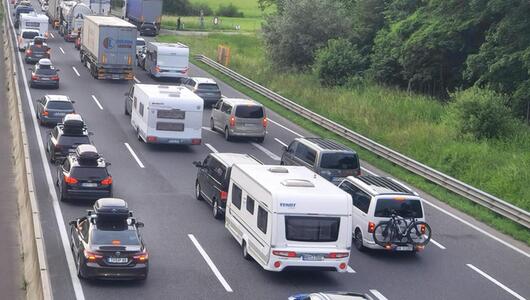 Reiseverkehr kollabierte am Pfingstsamstag