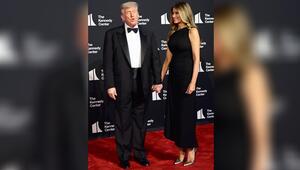 Donald und Melania Trump bei ihrem Auftritt im Kennedy Center.